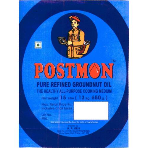 POSTMAN REFINED GROUNDNUT OIL 15ltr